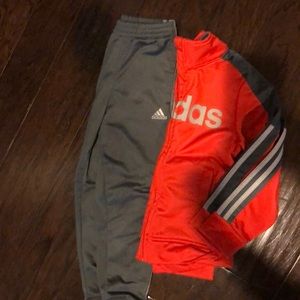 Boys size 6 Adidas track suit